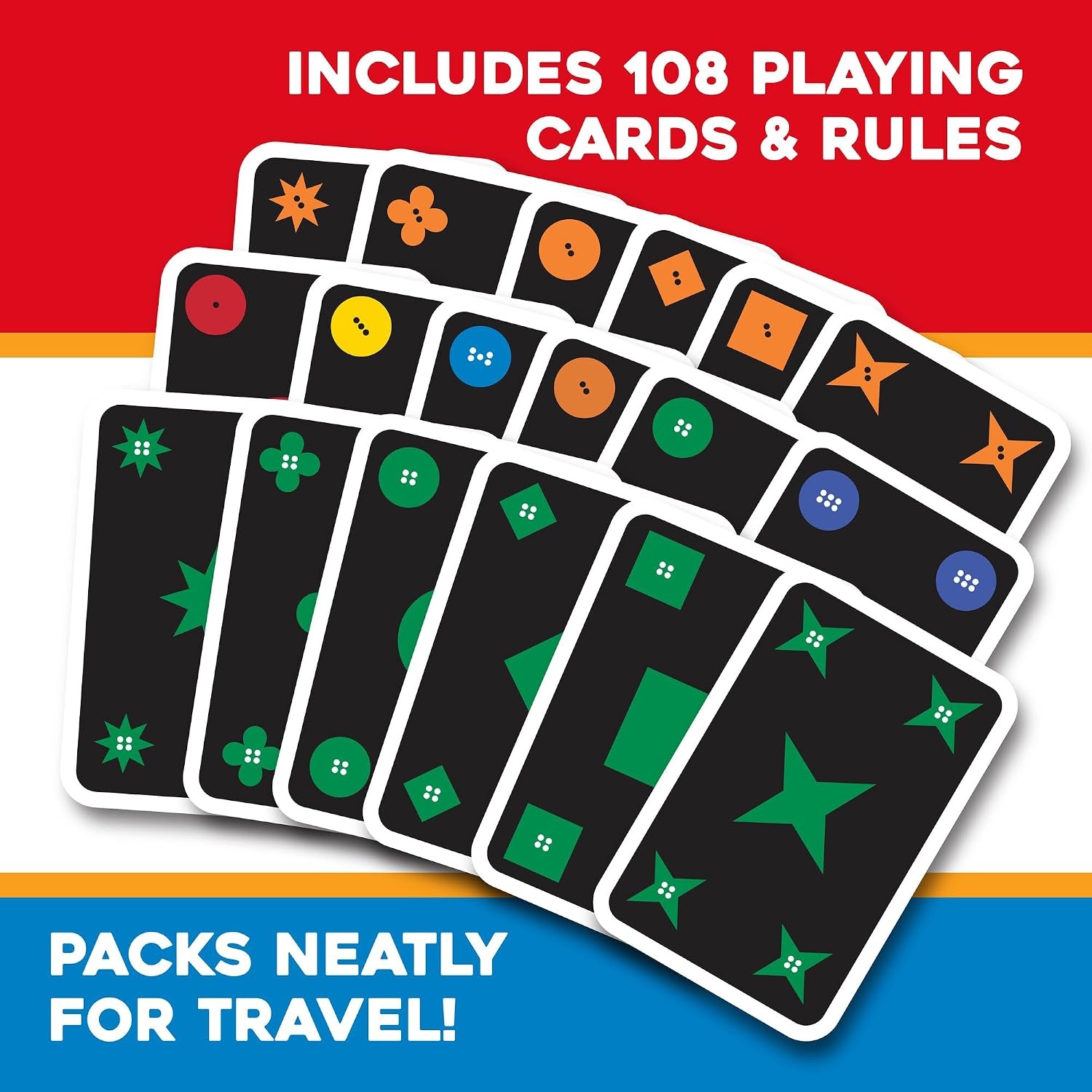 image:imageMindWare Qwirkle Rummy Card Game  Strategy Games for Adults and Family  Fun Family Games amp Party Games for Adults  Match Shapes amp Colors Score Qwirkles to Win  Ages 8 and Up