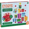 image:imageMindWare 12 Days Of Cross Stitch Ornaments Advent Calendar Wooden Christmas Ornament Craft Kit With Daily Stitch Projects Embroidery Floss Needles Bells Kids Age 8 Holiday Countdown Activity