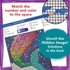 image:imageMindWare Color by Number Mystery Mosaics Book 15  NumberGuided HiddenImage Coloring Activity Book Ages 6