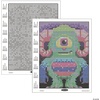 image:imageMindWare Color by Number Mystery Mosaics Book 15  NumberGuided HiddenImage Coloring Activity Book Ages 6