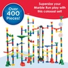 image:imageMindWare Colossal Elevator Marble Run  400Piece Marble Maze Building Toys Set with Unique Marble Track Pieces 150 Tubes 9 Funnels 50 Marbles and More with Wheeled Storage Bin