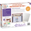 image:imageMindWare Creative Watercolor for Two Paint Set Guided Video Art Kit with Brushes Paints and Paper for Shared Painting Creative Art Activity for Kids Ages 8 and Up Art Gift for Kids