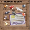 image:imageMindWare Dig It Up Giant Gem Discovery Kit  Gemstone Dig Kit Offers Geology for Kids with 12 Real Polished Hidden Gemstones  Includes 1 Giant Gem Chiseling Tools Gemstone Poster  Ages 4