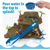 image:imageMindWare Dinosaur Color Splash Water Park Bathtub Playset  Interactive Bath Toys with Color Changing Dinosaur Figures  Gift for 3 Year Olds and Up
