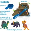 image:imageMindWare Dinosaur Color Splash Water Park Bathtub Playset  Interactive Bath Toys with Color Changing Dinosaur Figures  Gift for 3 Year Olds and Up