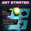image:imageMindWare Flex Flash Reflex Training Game for Kids amp Adults  FastPaced Reaction Speed Game with Wearable LightUp Pads 13 Players Ages 6
