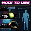 image:imageMindWare Flex Flash Reflex Training Game for Kids amp Adults  FastPaced Reaction Speed Game with Wearable LightUp Pads 13 Players Ages 6