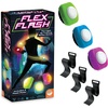 image:imageMindWare Flex Flash Reflex Training Game for Kids amp Adults  FastPaced Reaction Speed Game with Wearable LightUp Pads 13 Players Ages 6