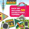 image:imageMindWare Flip Formers Roads  Transform Your Existing Magnetic Building Tiles with These Foil Tile Toppers