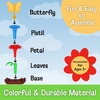 image:imageMindWare Flower Building Toy Set for 3 4 5 6 7 Year Old Girls and Boys Preschool and Kindergarten STEM Educational Building Toys for Kids Ages 48 Flower Garden Building Toy with Storage Case