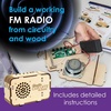 image:imageMindWare Gearjits FM Radio Building Set  Build a Real Working FM Radio STEM Electronics Kit with Wooden Parts HandsOn Science amp Engineering Project