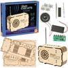 image:imageMindWare Gearjits FM Radio Building Set  Build a Real Working FM Radio STEM Electronics Kit with Wooden Parts HandsOn Science amp Engineering Project