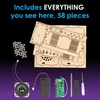 image:imageMindWare Gearjits FM Radio Building Set  Build a Real Working FM Radio STEM Electronics Kit with Wooden Parts HandsOn Science amp Engineering Project