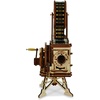 image:imageMindWare Gearjits Movie Projector  Wooden 3D Mechanical Model Kit for Adults and Teens Build Your Own Working Projector