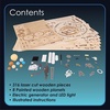 image:imageMindWare Gearjits Solar System  Wooden 3D Building Puzzle for Teens amp Adults  DIY Solar System Model  Fun for Parents Too  Great STEAM Gifts for Ages 12