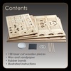 image:imageMindWare Gearjits Treasure Box  158pc Wooden 3D Building Puzzle for Teens amp Adults  DIY Construction Model  Fun for Parents Too  Great STEAM Gifts for Ages 12