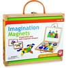 image:imageMindWare Imagination Magnets  Imaginative play with magentic shapes  42 wooden blocks 50 fullcolor puzzle cards