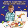 image:imageMindWare Imagination Patterns Creative Magnetic Play with Patterned Shapes