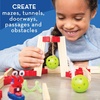 image:imageMindWare KEVA Bot Maze STEM Building Toy Motorized Robot Maze Kit with Wooden Planks Obstacles Craft Supplies Engineering Game for Kids Ages 7
