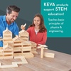 image:imageMindWare KEVA Contraptions Wooden Blocks Building Set Marble Run Kit Includes 2 Balls  400 Planks