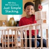 image:imageMindWare KEVA Contraptions Wooden Blocks Building Set Marble Run Kit Includes 2 Balls  400 Planks