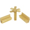 image:imageMindWare KEVA Junior Brain Builders Playset 3D Puzzle Travel Game 40 Wooden Building Block Challenges