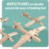 image:imageMindWare KEVA Maple 200 Plank Wooden Building Blocks Set  FreeForm 3D Structure Building Set for Kids
