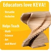 image:imageMindWare KEVA Maple 200 Plank Wooden Building Blocks Set  FreeForm 3D Structure Building Set for Kids