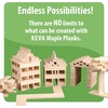 image:imageMindWare KEVA Maple 200 Plank Wooden Building Blocks Set  FreeForm 3D Structure Building Set for Kids