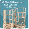 image:imageMindWare KEVA Maple 200 Plank Wooden Building Blocks Set  FreeForm 3D Structure Building Set for Kids