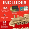 image:imageMindWare KEVA Models Vehicles  154 Wooden Building Planks amp StepbyStep Instructions to Build Iconic Vehicles