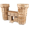 image:imageMindWare KEVA Structures 400 Plank Wooden Building Blocks Set  Includes 400 Pine KEVA Planks Canvas Storage Bag and FullColor Idea Book