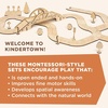 image:imageMindWare Kindertown Roads Wooden Montessori Building Set  Building Set for Toddlers