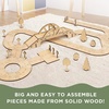 image:imageMindWare Kindertown Roads Wooden Montessori Building Set  Building Set for Toddlers