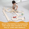 image:imageMindWare Kindertown Roads Wooden Montessori Building Set  Building Set for Toddlers