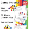 image:imageMindWare Logic Links Puzzle Games  Brain Teaser Puzzles for Kids and Brain Games for Adults  166 Challenging Brain Puzzles 32 Game Chips  Ages 6Small
