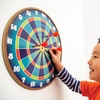 image:imageMindWare Magnetic Dart Board  Safe Dart Board for Kids amp Adults Ages 8 amp UpIncludes Quality Magnetic Dart Board 12 Magnetic Darts amp Rule Guide