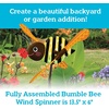 image:imageMindWare Make Your Own Bumble Bee Wind Spinner Wood Craft Kit  Build amp Decorate for Ages 8 amp Up