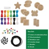 image:imageMindWare Make Your Own Cross Stitch  Cute amp usable DIY Crafts for Girls amp Teens  Make 12 Wooden Pendants  29 pcsCrossStitch Jewelry