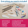 image:imageMindWare Make Your Own Dragonfly Wind Spinner Wood Craft Kit  Build amp Decorate for Ages 8 amp Up