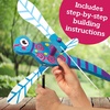 image:imageMindWare Make Your Own Dragonfly Wind Spinner Wood Craft Kit  Build amp Decorate for Ages 8 amp Up