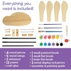 image:imageMindWare Make Your Own Ladybug Wind Spinner Wood Craft Kit  Build amp Decorate for Ages 8 amp Up