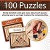 image:imageMindWare Marble Circuit Deluxe Brain Teaser Puzzles  Logic Game for 1 Player  Great Gift for Kids amp Adults  Premium Marble Maze Game with 100 Brain Puzzles  Ages 8