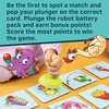 image:imageMindWare Matching Card Game for Toddlers 3 25 Players Interactive Early Learning Games for Boys and Girls Funny Easy to Learn Fast Pace Play  Plunger Pop