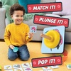 image:imageMindWare Matching Card Game for Toddlers 3 25 Players Interactive Early Learning Games for Boys and Girls Funny Easy to Learn Fast Pace Play  Plunger Pop