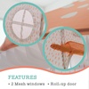 image:imageMindWare Mushroom Playhouse Tent Kids Indoor Play Tent for Imaginative Play Reading Nook or Quiet Space Over 5 Feet Tall Fabric Playhouse for Toddlers and Kids Ages 3 Kids Play Tent Gift