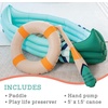 image:imageMindWare Oh So Fun Canoe Playset Inflatable Pretend Camping Toy with Paddle Life Preserver and Pump Imaginative Indoor Role Play for Kids Ages 3 Preschool Learning Toy