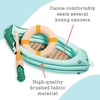 image:imageMindWare Oh So Fun Canoe Playset Inflatable Pretend Camping Toy with Paddle Life Preserver and Pump Imaginative Indoor Role Play for Kids Ages 3 Preschool Learning Toy