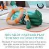 image:imageMindWare Oh So Fun Canoe Playset Inflatable Pretend Camping Toy with Paddle Life Preserver and Pump Imaginative Indoor Role Play for Kids Ages 3 Preschool Learning Toy