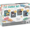 image:imageMindWare Oh So Fun Cars and Trucks Sidewalk Chalk Set Vehicle Shaped Chalk with Road Signs and Holders for Outdoor Creative Play 29 Piece Chalk Activity Set for Kids Ages 3 Gift for Toddlers
